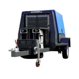 Compresor de Aire de Tornillo Industrial Portátil con Motor Diésel Remolcable de 185 Cfm 5m3/min con Martillo Neumático, Precio de Fábrica - Product Image 4