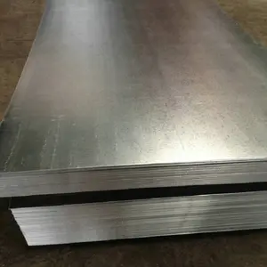 Buen precio chapa de acero galvanizado en caliente grado Q235B S235jr placa de acero galvanizado suave