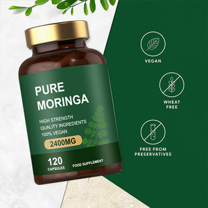 Pure <strong>Moringa</strong> Capsules Vegan High Strength <strong>Moringa</strong> Oleifera Leaf Extract, Support Immune &amp; Energy, OEM Private Label - Product Image 4