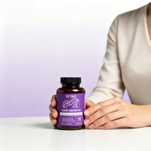 Cápsulas de Biotina y Ácido Fólico OEM - Promueve el crecimiento saludable y la absorción de nutrientes del cabello, la piel y las uñas - Product Image 5