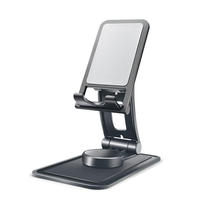 Support de téléphone portable personnalisé Support de tablette pour téléphone Support de téléphone réglable en hauteur d'angle Support de téléphone portable pliable pour bureau