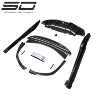 Aileron de coffre SD de haute qualité pour Ferrari 296, style Novitec, kit carrosserie, fibre de carbone, directement de l'usine, haute performance