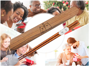 Juego de Palillos Grabados en Caja, <span class=keywords><strong>Regalo</strong></span> de <span class=keywords><strong>5</strong></span>.º <span class=keywords><strong>Aniversario</strong></span> para Él o Ella, <span class=keywords><strong>Regalo</strong></span> de Madera Personalizado para Pareja, Recuerdos Personalizados - Product Image 6