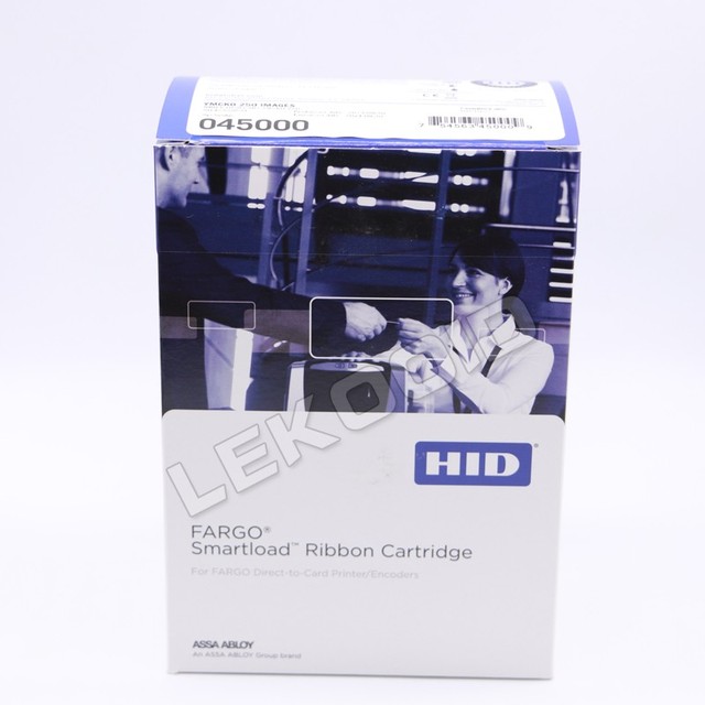 Original Fargo 45000 YMCKO Ribbon Fargo DTC1000 ID Card Printer