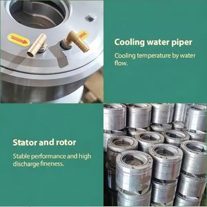 HNRB Moulin colloïdal horizontal de 70kg de capacité pour la production de collations de noix de soja au <span class=keywords><strong>beurre</strong></span> d'arachide 110V/220V/380V Garantie 1 an - Product Image 5