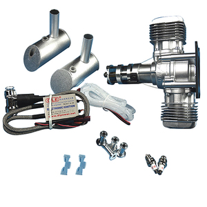 Original DLE 40CC <b>Gasoline</b> Engine Twin Cylinder DLE40 Metal Assembled Class for RC Airplane Private Mold Guangdong China - Product Image 5