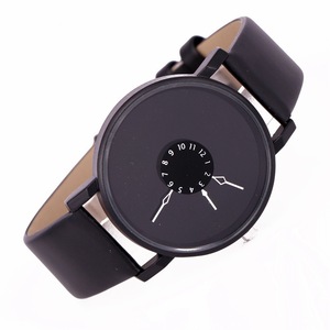 Venta al por mayor directa de fábrica de relojes de cuarzo para mujer de diseño original con esferas y manecillas de color sólido - Product Image 4