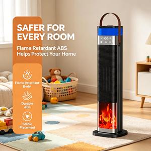 Ventilateur de table portable haute vitesse, petit ventilateur chauffant, cadeau idéal, best-seller - Product Image 3