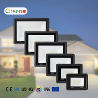 Usine en gros IP65 Flood Light Plafond Led Light Square Pin Square Veilleuse 10w / 20W / 30W / 100W Extérieur Led Floodlight 400