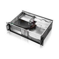 Boîtier PC tour moyenne panoramique en verre trempé double face, fabrication OEM directe, pour jeux MATX ITX, avec ventilateur, vente en gros