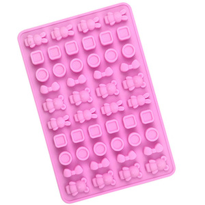 Moule en silicone jetable SHU XIN YZ-40 en forme de cœur pour chocolat et glace, compatible four - Moule créatif DIY pour fudge - Product Image 2