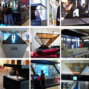 Affichage holographique 3D Réalité virtuelle Holographique Rotation Suspendue dans l'air Projecteur holographique Résolution Rapport portrait - Product Image 5