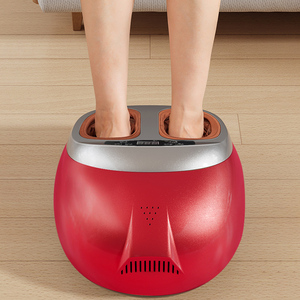 Wireless Remote Control Full <strong>Foot</strong> Rolling Massage Machine Heat <strong>Air</strong> <strong>Pressure</strong> Black+Red ABS Material Comfortable for <strong>Foot</strong> <strong>Massager</strong> - Product Image 6