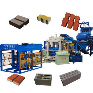Machine à blocs creux mélangeur convoyeur à bande machine de fabrication de briques en béton <span class=keywords><strong>prix</strong></span> limite fabricant de blocs de sable machine à briques automatique - Product Image 1