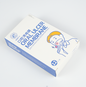 แผ่นแปะรักษา<span class=keywords><strong>แผล</strong></span><span class=keywords><strong>ใน</strong></span>ปากที่ได้รับสิทธิบัตร ช่วยยับยั้งและ<span class=keywords><strong>รักษา</strong></span><span class=keywords><strong>แผล</strong></span><span class=keywords><strong>ใน</strong></span>ปากด้วยไคโตซาน แยกแผลจากเนื้อเยื่อโดยไม่ต้องใช้ยา ผลิตจากโรงงาน ขายส่ง - Product Image 5