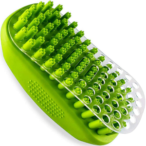 Pet <b>Bath</b> <b>Brush</b> TPR Material Pet <b>Bath</b> <b>Brush</b> for Hair Removal & Cat Hair Cleaning Innovative Pet Cleaning & Grooming Products - Product Image 1