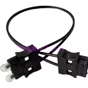 En kaliteli Pvc yalıtımlı 5m bakır kablo 2 Pin erkek Servo endüstriyel Fiber optik kablo - Product Image 2