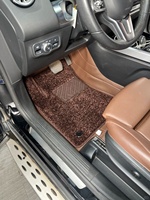Tapis de sol de voiture personnalisé de luxe en cuir Nappa imperméable, adapté aux Toyota Lexus, tapis de sol à couverture complète à 360 degrés