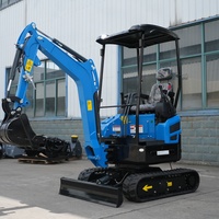 Mini-excavatrice à prix d'usine, livraison gratuite, EPA 0,8 tonne, micro-excavatrice, miniescavatore, petite excavatrice à vendre