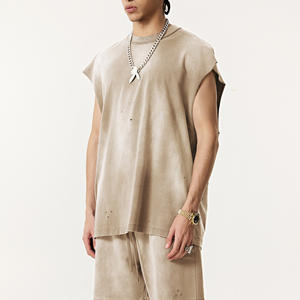 Camiseta de Punto para Hombre, Color Sólido, Casual, 100% Algodón, Manga Corta, Antiarrugas, Transpirable, Corte Regular, Uso Diario de Verano, Elegante - Product Image 3