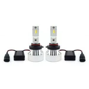 LANSEKO X9S CANBUS LED Farol 10000LM Com G-XP LED Chip Tubo de cobre PCB 55W H10 9005 9006 9012 Lâmpadas do farol para carro 6500K