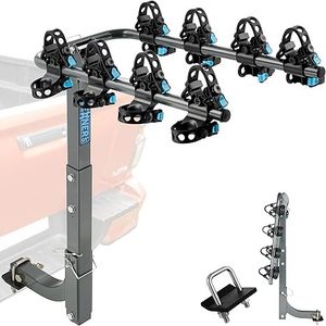 <span class=keywords><strong>Porte</strong></span>-vélos en acier au carbone haute résistance pour <span class=keywords><strong>attelage</strong></span> de 2 pouces, capacité 240 LBS, anti-choc, pour véhicules, voitures, SUV, camions - Product Image 1