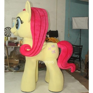 Costume de mascotte Funtoys personnalisé, cheval à quatre pattes, poney, <span class=keywords><strong>licorne</strong></span>, pour Halloween, Noël, <span class=keywords><strong>anniversaire</strong></span>, fête, carnaval, pour adulte - Product Image 1