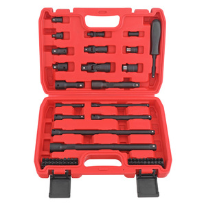 Chrome Vanadium Steel 59 Pc Socket <b>Tool</b> Set 1/2 In Drive With <b>Case</b> For Auto Repair - Product Image 3