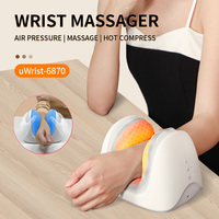 Masseur de main électrique sans fil innovant 2025 avec chaleur et pétrissage à l'air pour la relaxation des poignets et des articulations OEM/ODM CN/GUA Modèle UWrist-6870