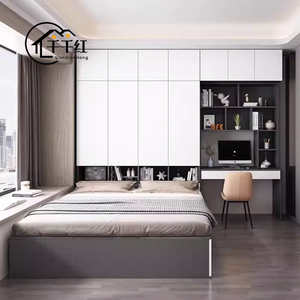 Letto a scomparsa di alta qualità, montato a parete, <span class=keywords><strong>salvaspazio</strong></span>, soluzione moderna per piccoli appartamenti - Product Image 5
