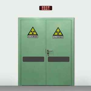 Porte <span class=keywords><strong>Linde</strong></span> à double battante automatique <span class=keywords><strong>de</strong></span> haute qualité Porte en acier anti-rayonnement facile à installer pour CT - Product Image 2