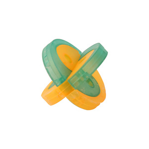Transparent <b>Plastic</b> Kongming Lock Puzzle Building <b>Blocks</b> For Kids Educational Assembly Toy 5-7 Years Old Unisex - Product Image 3