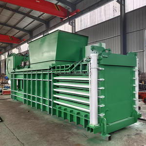 Máquina de <span class=keywords><strong>prensa</strong></span> empacadora hidráulica Empacadora horizontal completamente automática <span class=keywords><strong>para</strong></span> papel de desecho Cartón Plástico Neumáticos usados - Product Image 6