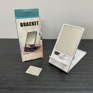 Soporte para Teléfono Celular con Espejo, Totalmente Plegable, Soporte de Escritorio para Teléfono Celular, Compatible con Todos los Teléfonos Móviles - Product Image 3