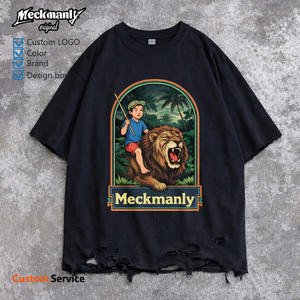 T-shirt pour homme 100% coton tricoté à manches courtes col rond imprimé tarot décontracté coupe classique écologique respirant - Product Image 2