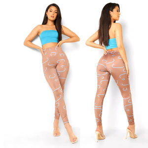 Wholesale Custom Logo Women High Waisted <b>Lift</b> Gym Yoga Tight <b>Pants</b> Leggings Workout <b>Pants</b> <b>Butt</b> Scrunch Leggings - Product Image 5