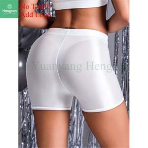 Traje de baile Ropa de baile en barra Pantalones cortos de baile en barra personalizados Pantalones cortos de botín Cintura elástica de tiro medio Poste caliente - Product Image 4