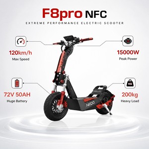 Scooter F8pro Nfc de Alto Rendimiento, 15000w, Velocidad Máxima de 120km/h, 72v 50ah, Alcance de 130km, F8pro Nfc de Alto Rendimiento - Product Image 5
