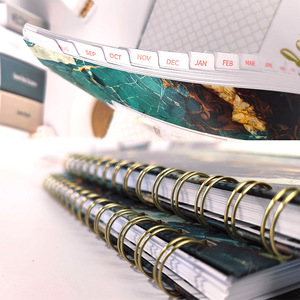 2024 di personalizzazione-2025 mensile agenda planner a4 in pelle con raccoglitore ad anelli quaderno <span class=keywords><strong>per</strong></span> la lavorazione del <span class=keywords><strong>legno</strong></span> - Product Image 6