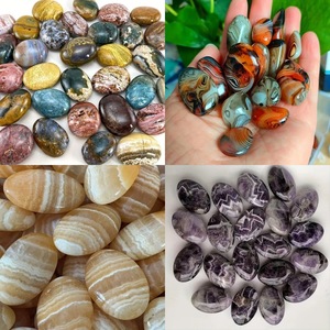 Pietra Naturale di Cristallo per Compresse Calde, Pezzo Decorativo in Pietra Semipreziosa, Fluorite Ovale, Pietra Saponaria, per Matrimoni e Compleanni in Cina - Product Image 3