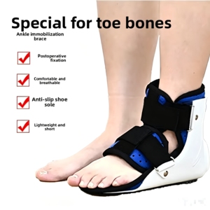 Botte de marche médicale respirante courte pour fracture métatarsienne, fixation, semelle antidérapante, doublure amovible, protection du bout du pied et de la <span class=keywords><strong>cheville</strong></span> - Product Image 2