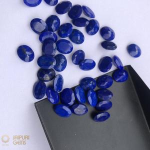 Pendentif en pierre précieuse naturelle lapis-lazuli, coupe ovale, pierre précieuse bleue, pendentif en lapis-lazuli - Product Image 6
