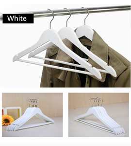 <span class=keywords><strong>Cintre</strong></span> pliant en bois pour adultes en gros et au détail avec logo - Product Image 5