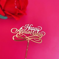 Heißer Großhandel: Umweltfreundliche UV-bedruckte Tortendekorationen zum Valentinstag – Acryl-Buchstaben für Hochzeiten und fröhliche Jubiläen