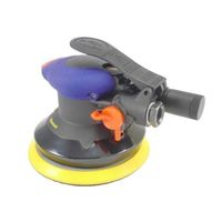 Ponceuse orbitale pneumatique pneumatique sans clé sans levier de sécurité sans vide de 5 pouces 12000 tr/min avec couvercle anti-poussière inférieur