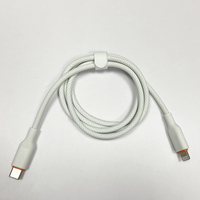 Câble de données tressé de 1 m USB C - USB C 60W Câble de charge rapide pour iPhone 18 Pro Max