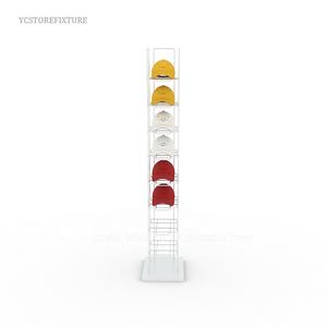 מותאם אישית בייסבול כובע תצוגת מקרה/מתכת חוט כובע תצוגת מדף - Product Image 2