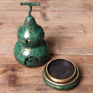 Nuevo quemador de incienso con forma de calabaza hueca, adecuado para uso doméstico e interior, ceremonia del té, aromaterapia, decoración de oficina. - Product Image 4