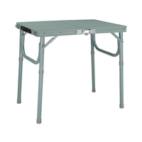 HONGQIANG Table pliante en alliage portable moderne réglable en hauteur pour les parcs à manger en plein air meubles d'extérieur en plastique 1 an