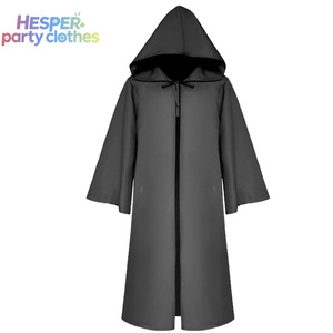 Robe de Chevalier HESPER Warrior unisexe, uniforme de Chevalier Jedi Star, costume de cosplay marron pour adultes, cape d'Halloween, tenue - Product Image 2